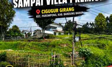 Tanah Siap Bangun Cigugur Girang dekat Ciwaruga Bandung