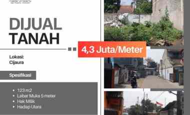 dijual tanah cijaura