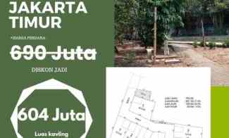 Tanah Kavling Strategis Cililitan Kramatjati Jakarta Timur