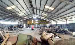 dijual tanah dan gudang jalan suasa tengah mabar hilir