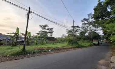 dijual tanah darat lokasi strategis pinggir jalan