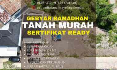 dijual tanah dawung selomartani kalasan