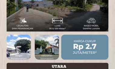 dijual tanah dawung utara kelurahan