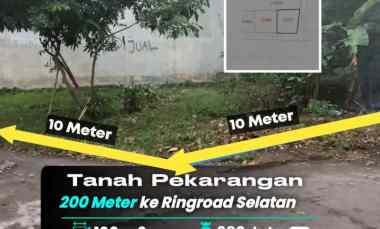 dijual tanah dekat ringroad