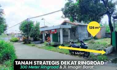dijual tanah dekat uad stkd
