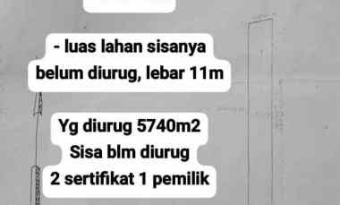 dijual tanah di jl utama kendal kaliwungu kab kendal