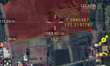 dijual tanah di jombang jawa timur