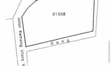 dijual tanah di kemang utara