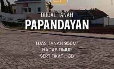 dijual tanah di papandayan semarang