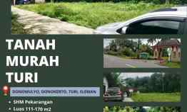 Promo Tanah Murah Turi 200 meter Jalan Raya Pakem-turi, Utara Pulowatu