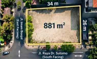 dijual tanah dr sutomo