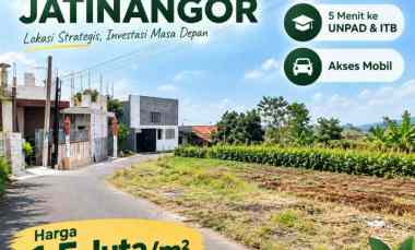 Tanah Jatinangor Murah dekat Unpad Cocok untuk di Bangun