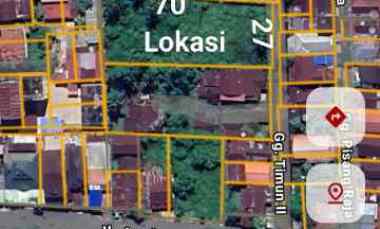 dijual tanah jalan apel gang timun