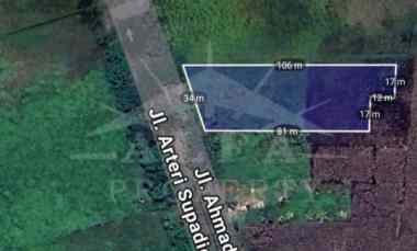 dijual tanah jalan arteri supadio