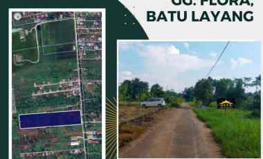 dijual tanah jalan flora batu layang kota pontianak