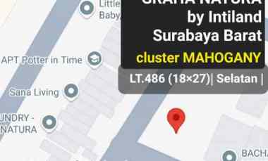 dijual tanah jalan graha natura