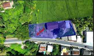 GRY 263- Dijual Tanah View Sawah Los Sungai di Pantai Kedungu Bali