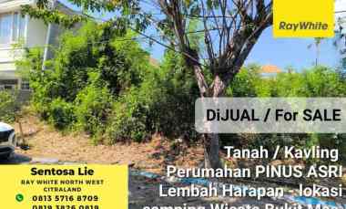 dijual tanah jalan lembah harapan