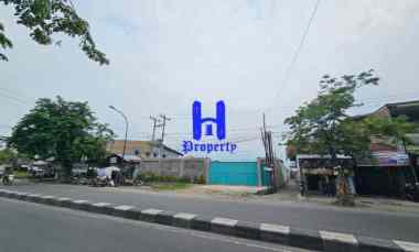 dijual tanah jalan letda sujono depan