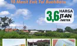 Tanah Kota Bandung, 10 menit Tol Buahbatu, SHM Siap Balik Nama