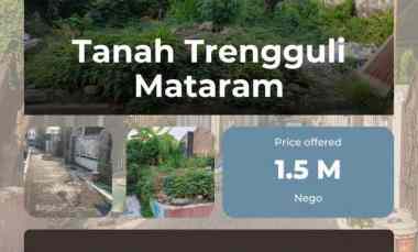 dijual tanah jalan mataram