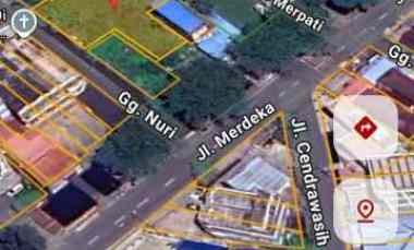 Tanah Siap Bangun Lokasi Pinggir Jalan Merdeka Barat Luas 827