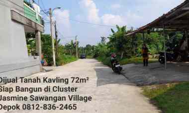 dijual tanah jalan muchtar raya bedahan
