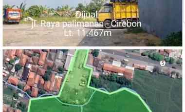 dijual tanah jalan palimanan cirebon