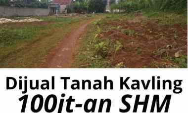dijual tanah jalan patriot tajur halang