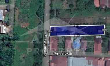 dijual tanah jalan perdamaian