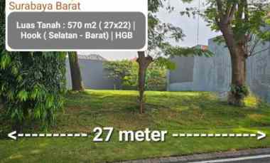 dijual tanah jalan raya balerina villa