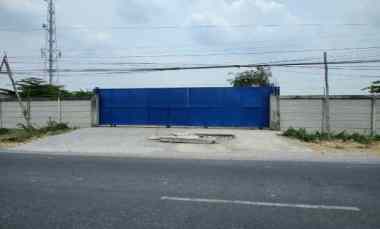Dijual 9895 m2 Tanah Nol Jalan Raya Cerme Gresik Jawa Timur - SHM