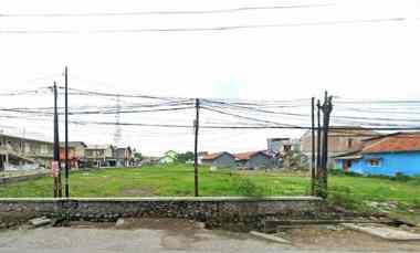 dijual tanah jalan raya industri