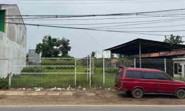 dijual tanah jalan raya kosambi