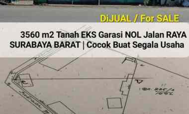 dijual tanah jalan raya mastrip