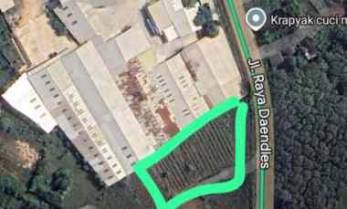 dijual tanah jalan raya panceng