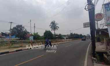 dijual tanah jalan raya sawangan