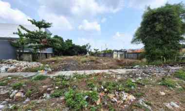 dijual tanah jalan raya setu bekasi