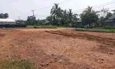 dijual tanah jalan raya tanjung lesung