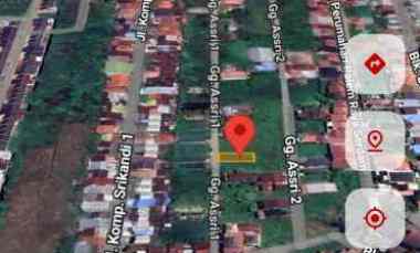 dijual tanah jalan srikandi gg assri 1