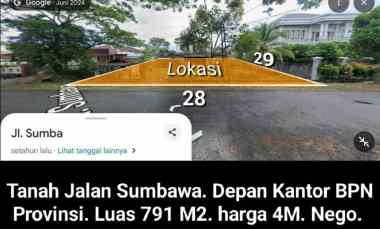 dijual tanah jalan sumbawa