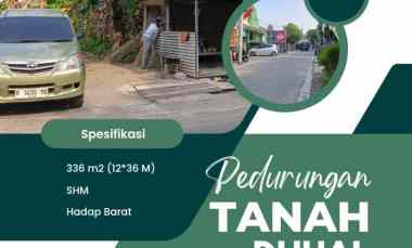 dijual tanah jalan zebra
