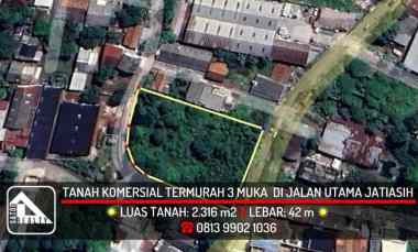 dijual tanah jatiasih kota bekasi jawa