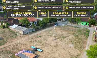 dijual tanah jetak selomartani kalasan
