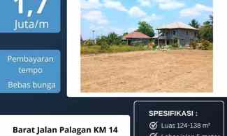 Tanah Strategis Barat Jalan Palagan KM 14, 1,7 juta/meter
