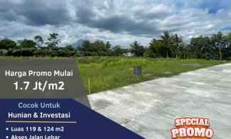 Tanah Kavling Murah di Sleman 100 meter ke Jalan Raya Balong-degolan D