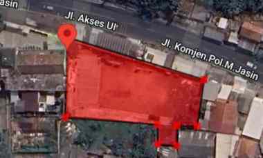 Dijual Tanah Siap Bangun di Pinggir Jalan Raya Akses UI, Depok