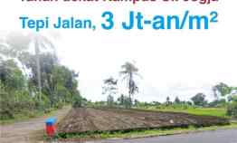 3 Mnt Kampus UII Terpadu Yogyakarta Tanah Strategis SHM Pekarangan