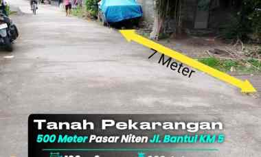 dijual tanah jl bantul km 5
