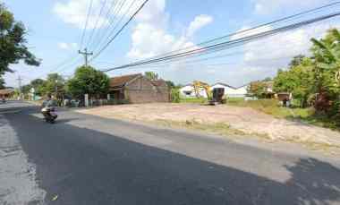 dijual tanah jl berbah kalasan